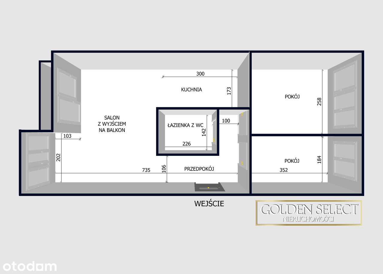 Osiedle Błękitne | 3 pokoje | 3 piętro | Balkon |-15