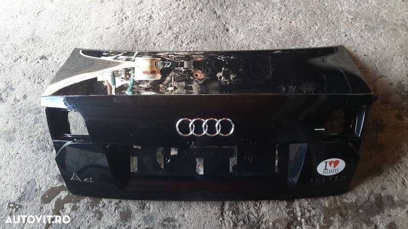 Capota spate Audi A4 B7 2005-2008 Berlina neagra / albastra - 2