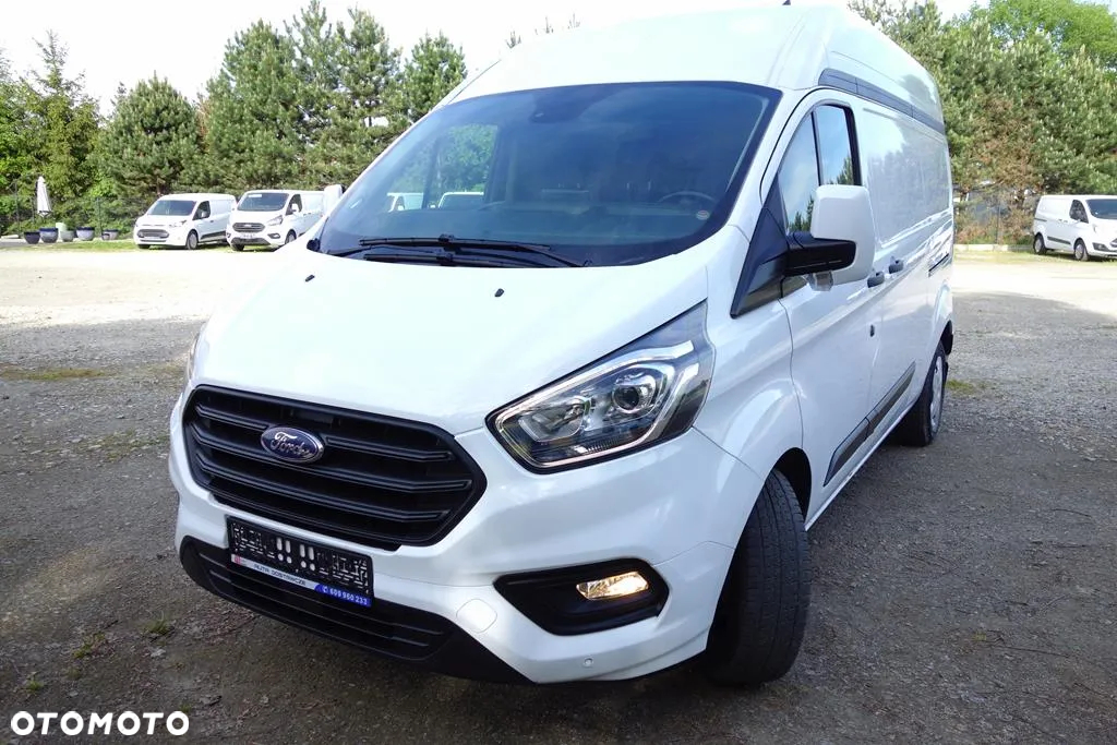 Ford Transit Custom 2.0 Ecoblue 130 KM L2H2 Klima Webasto 2 x Drzwi Boczne - 14