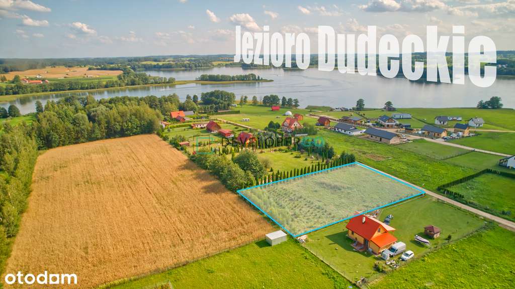 Działka z widokiem na Jezioro Dudeckie - Pełny obrazek: 1/7