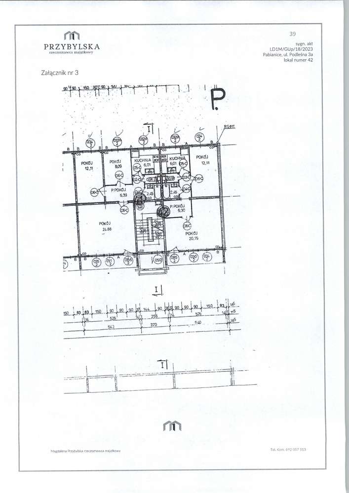 SYNDYK SPRZEDA  mieszkanie w Pabianicach - Pełny obrazek: 2/2