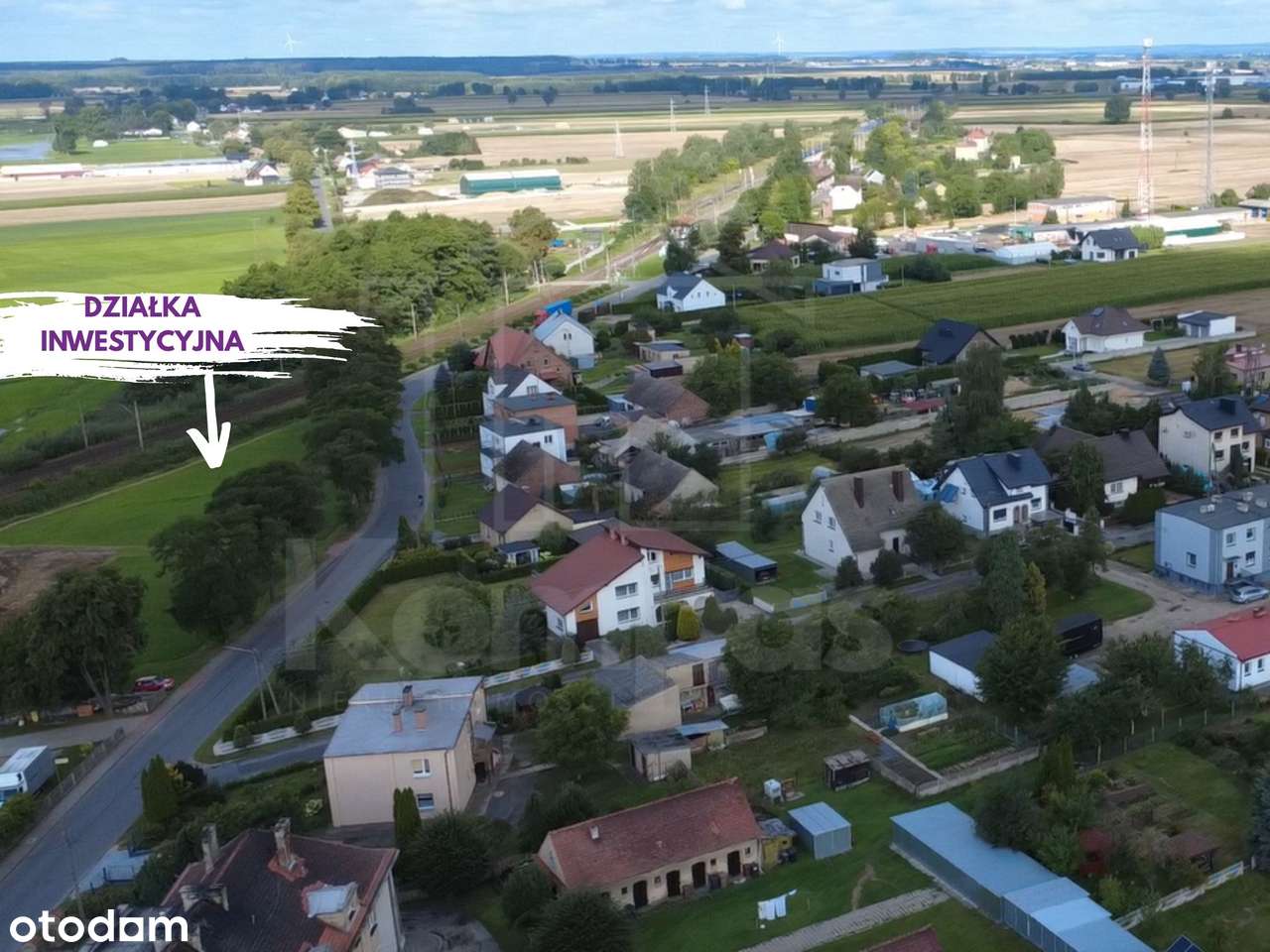 Działka inwestycyjna pod usługi – Łęka Opatowska | 5235m2 - Pełny obrazek: 5/5