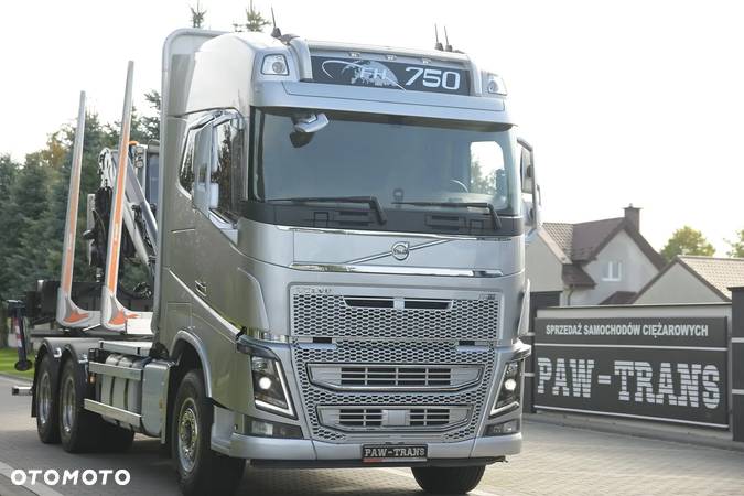 Volvo FH750 /// 6x4 ///*2017*/// DO DREWNA /// SUPER ZADBANY! - 1