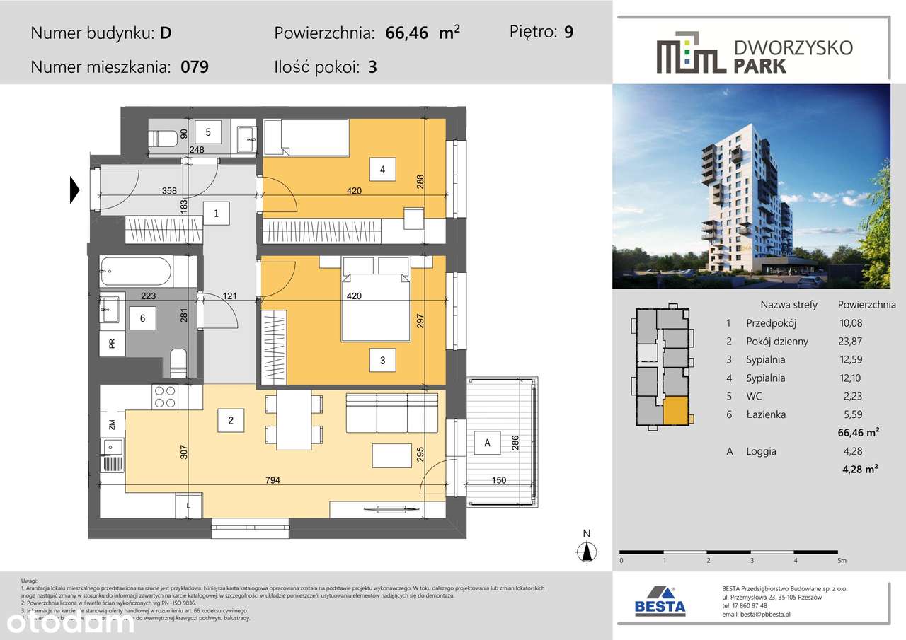 Dworzysko Park | nowe mieszkanie D_079 - Pełny obrazek: 2/9