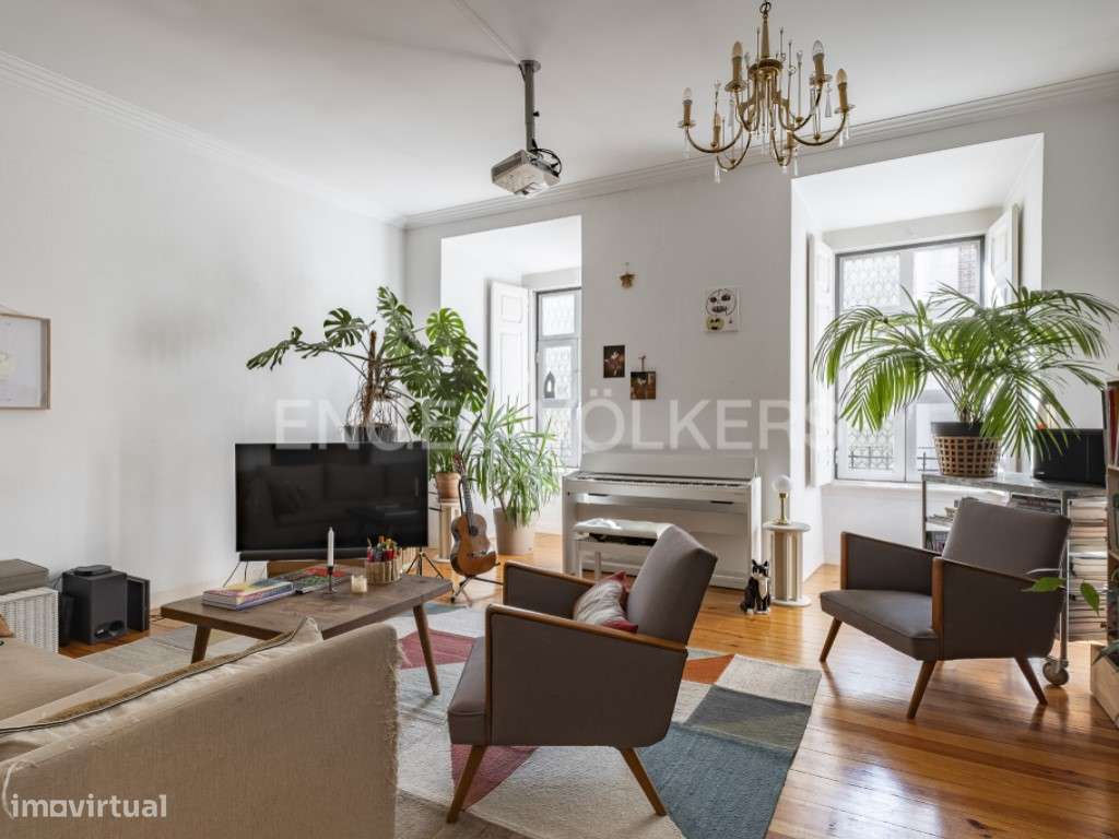 T4 Exclusivo na Lapa, tradição lisboeta com conforto moderno - Grande imagem: 2/27