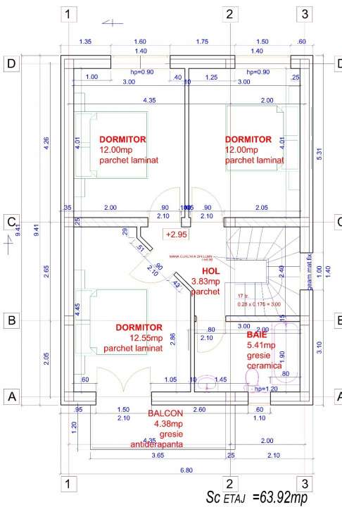 Casa individuala cu 4 camere -95 mp utili- Mosnita - Imagine principală: 4/19