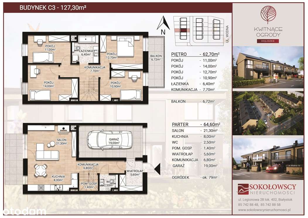 *Oferta Dewelopera - szeregówki przy ul. Wodnej*-6