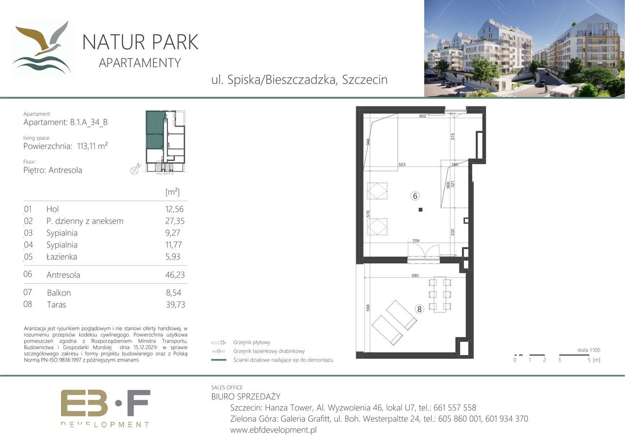 Natur Park | apartament 3-pok. | A_34 - Pełny obrazek: 3/8