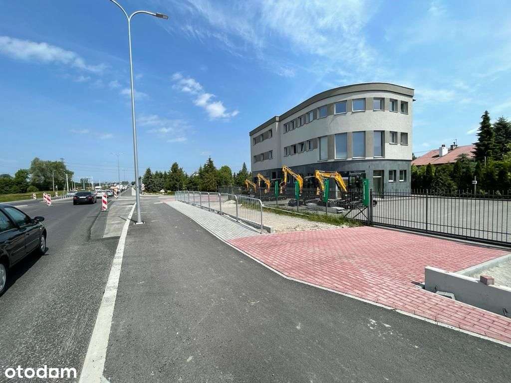 Plac usługowy z biurem ul. Warszawska do wynajęcia