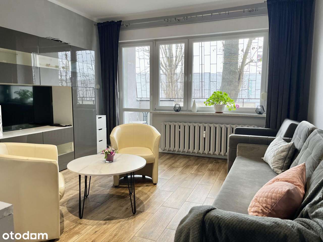 Parter | 2 pokoje po remoncie | duży balkon | Śródmieście-1