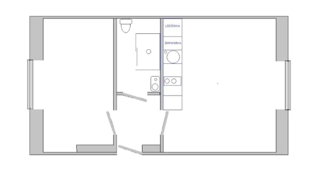 2-pokojowe mieszkanie w pobliżu Ronda Wiatraczna-10