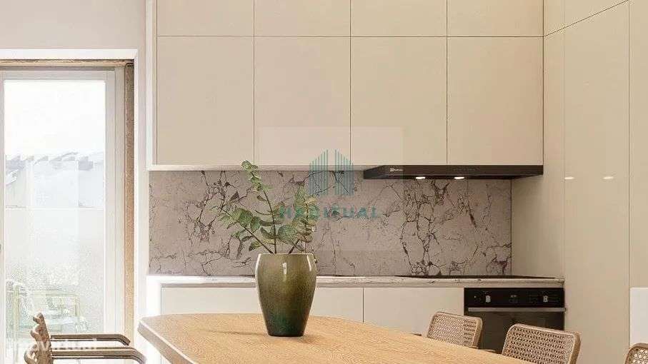 MORADIA GEMINADA T3 COM VISTA MAR E GARAGEM NA AREOSA - Grande imagem: 4/11