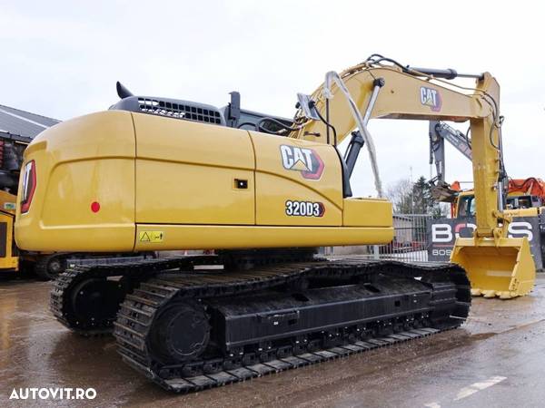 Caterpillar 320D3 Excavator pe Senile - 4