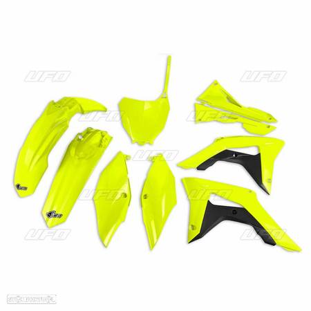 kit plasticos ufo honda crf 250 / 450 - hokit123-dflu - 1