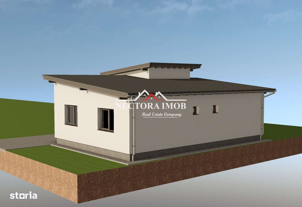 NECTORA IMOB-Casa la rosu, Fughiu aproape Cris, 120 mp + 500 mp teren - Imagine principală: 4/10