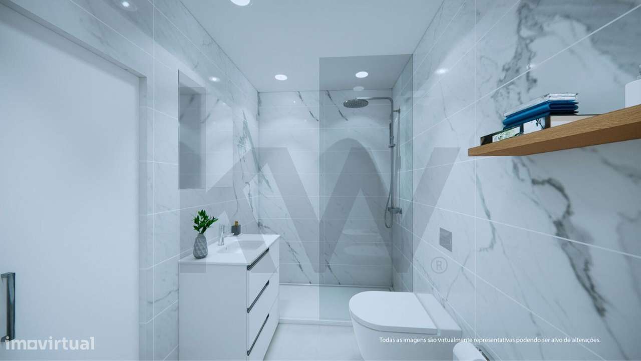 Obra Nova - Apartamento T1+1 em Moreira da Maia - Grande imagem: 5/10