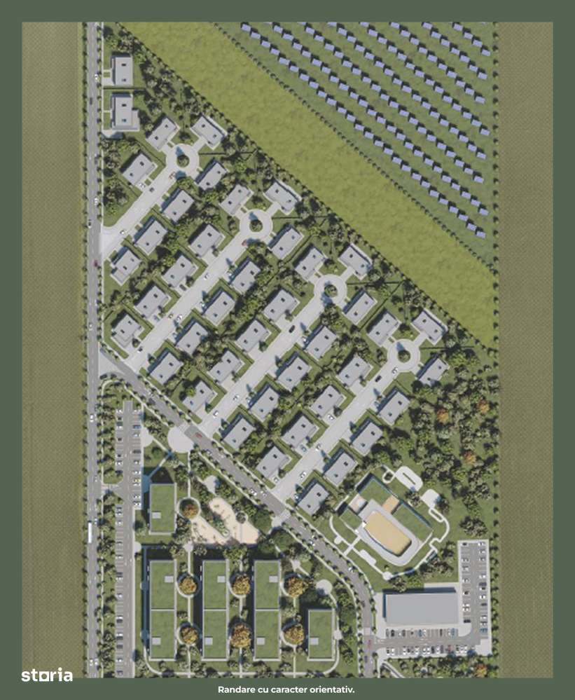 Teren intravilan 90.000 mp cu PUZ aprobat pentru cartier rezidențial-0