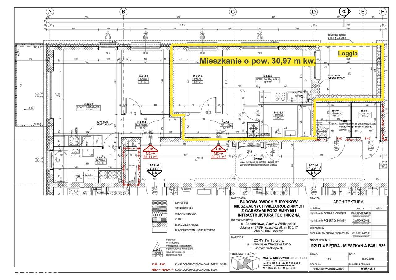 Mieszkanie 2 pok. 31 m2 -Gorzów Wlkp. Os. Górczyn-2