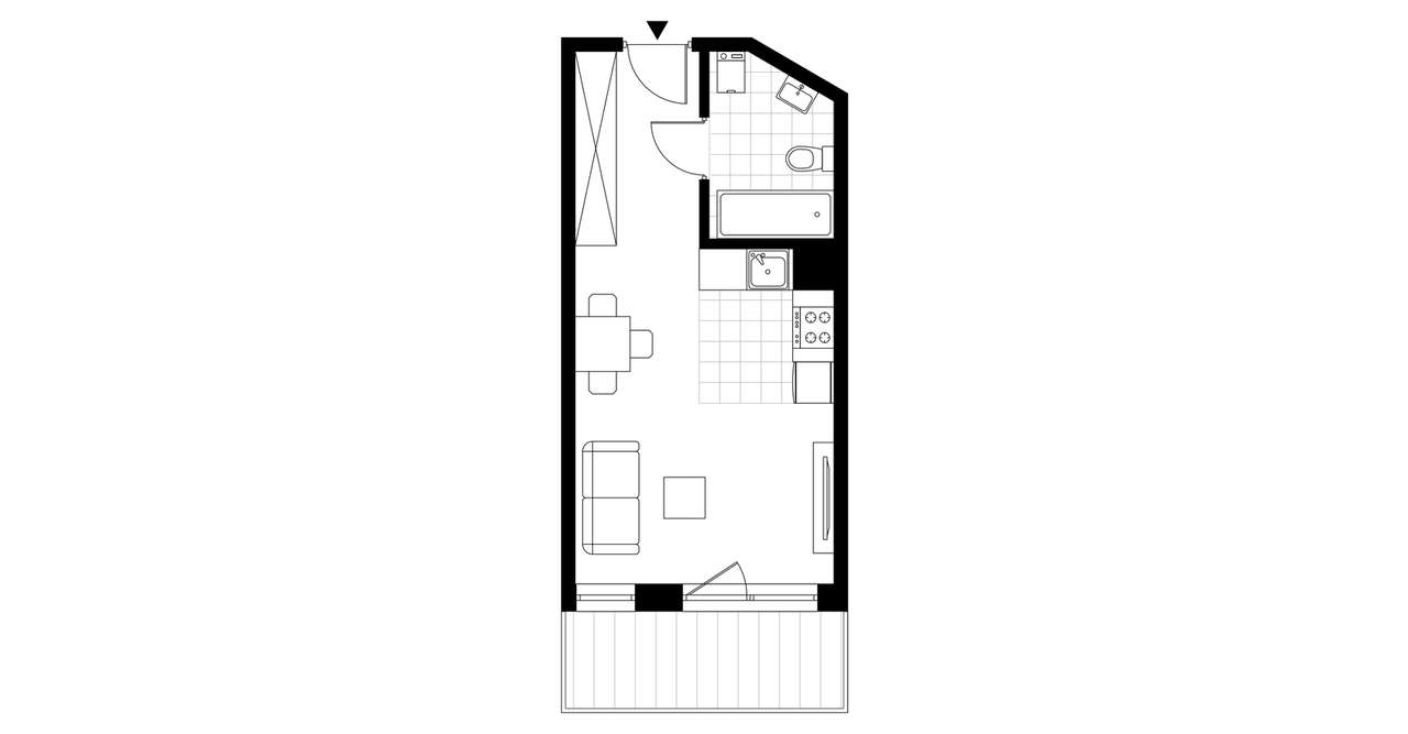 Ultradom | mieszkanie 1-pok. | M087 - Pełny obrazek: 5/10