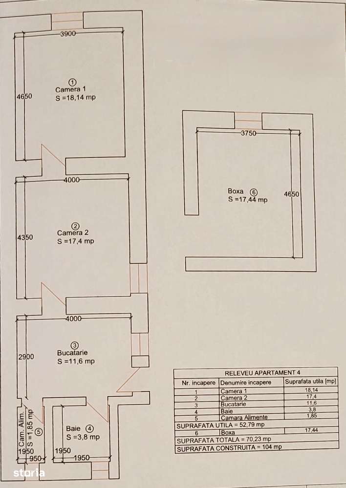 Vand apartament 2 camere, renovat, central-Turnul de Apa-9