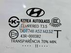 Geam usa dreapta fata Hyundai Santa Fe 2 (CM) [Fabr 2005-2012] OEM - 2