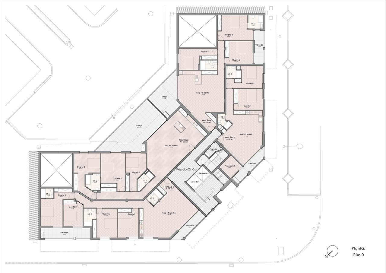 Apartamentos T2,T3, T3+1 (equivalente a T4) e T4, no Entroncamento com - Grande imagem: 2/37