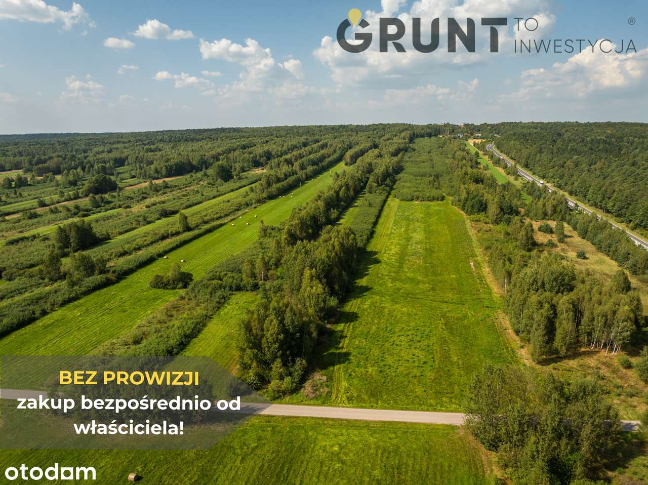 Działki budowlane przy drodze asfaltowej - Pełny obrazek: 2/12