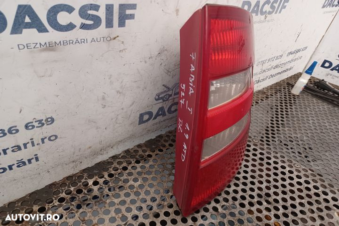 Lampa stop dreapta pe aripa Skoda Fabia 6Y  [din 1999 pana  2004] seria Combi wagon 5-usi 1.9 TDI M - 1