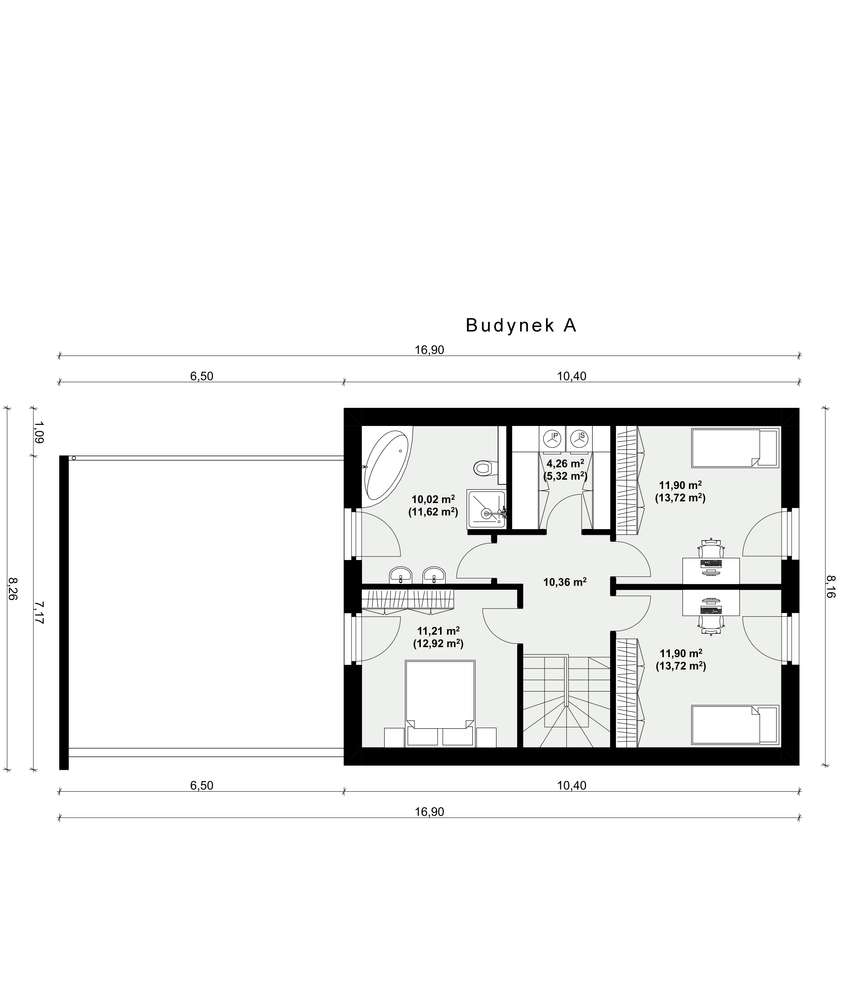 Dom Ola A, Czechowice- Dziedzice, ul. Lipowska - Pełny obrazek: 4/8
