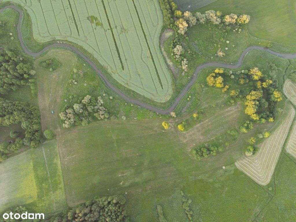 7,43 ha nad rzeką Guber – natura, cisza, historia-0