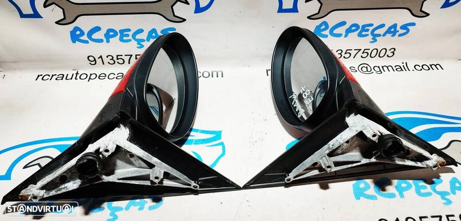 ESPELHO RETROVISOR ESQUERDO DIREITO BMW SERIE 1 E87 51167268124 7268124 51167268123 7268123 ELETRICO AQUECIDO ESPELHOS RETROVISORES - 2