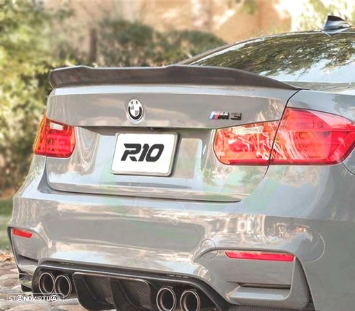 ALERÓN SPOILER TRASEIRO PSM PARA BMW F30 11-18 LOOK M3 CS PERFORMANCE ABS - 3