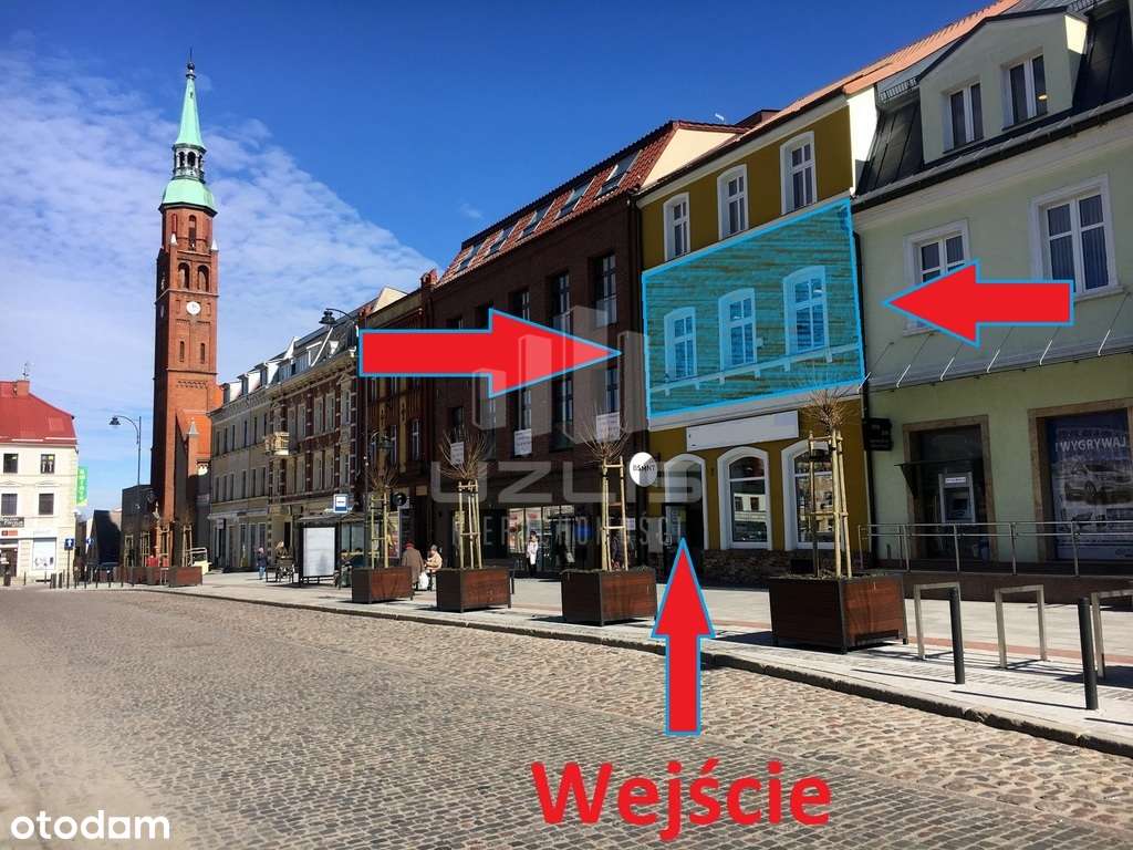 Duży lokal na Rynku w Starogardzie Gdańskim - Pełny obrazek: 2/9
