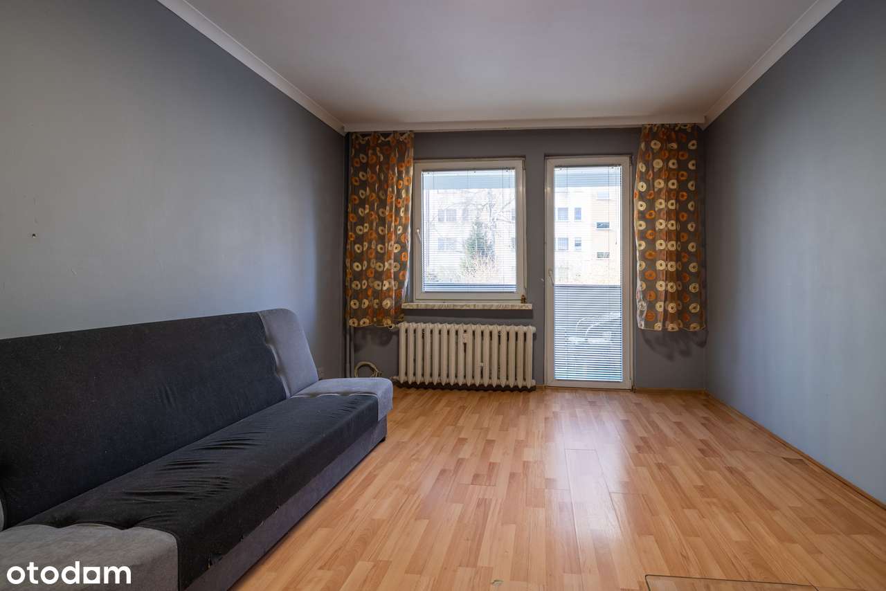 Parter | balkon | spokojne osiedle | możliwość aranżacji 2 pokoju - Pełny obrazek: 2/18