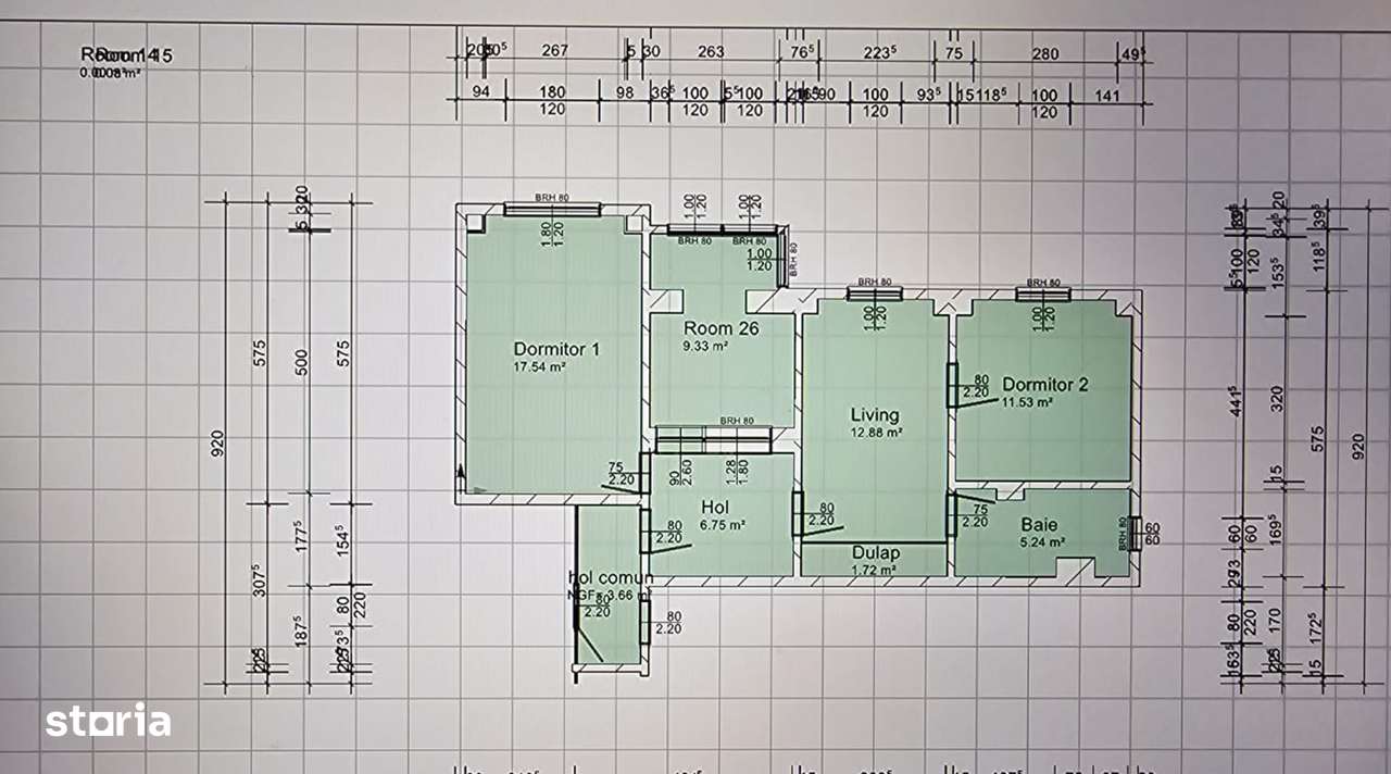 Apartament cu 3 camere decomandate, Obcini-11