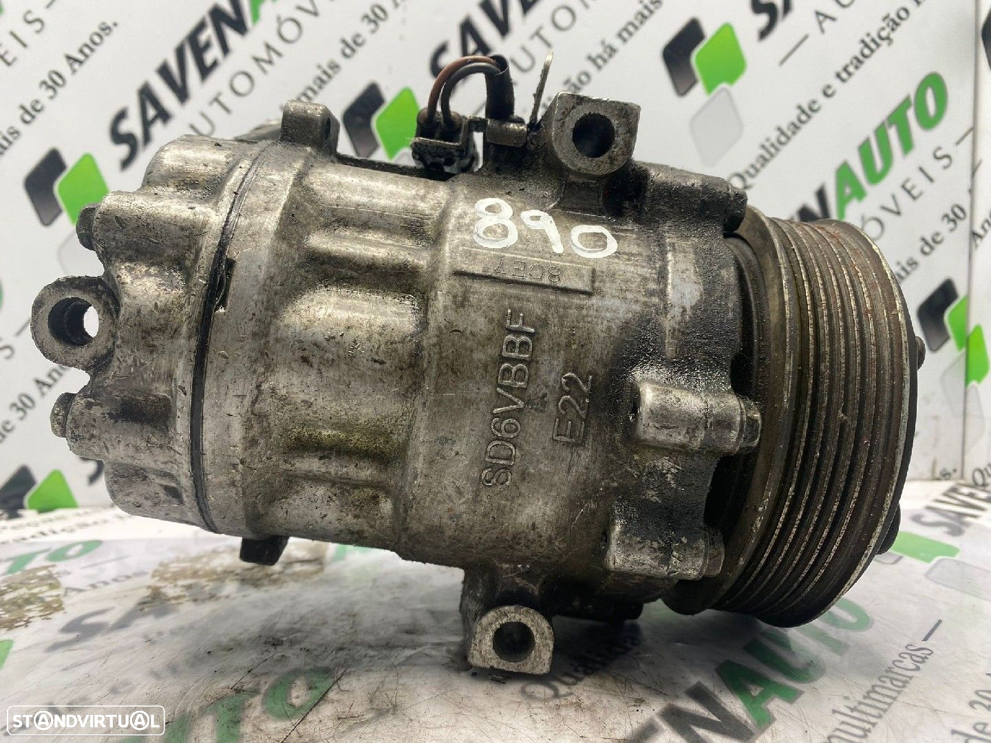 Compressor Ar Condicionado Fiat Grande Punto (199_) - 3