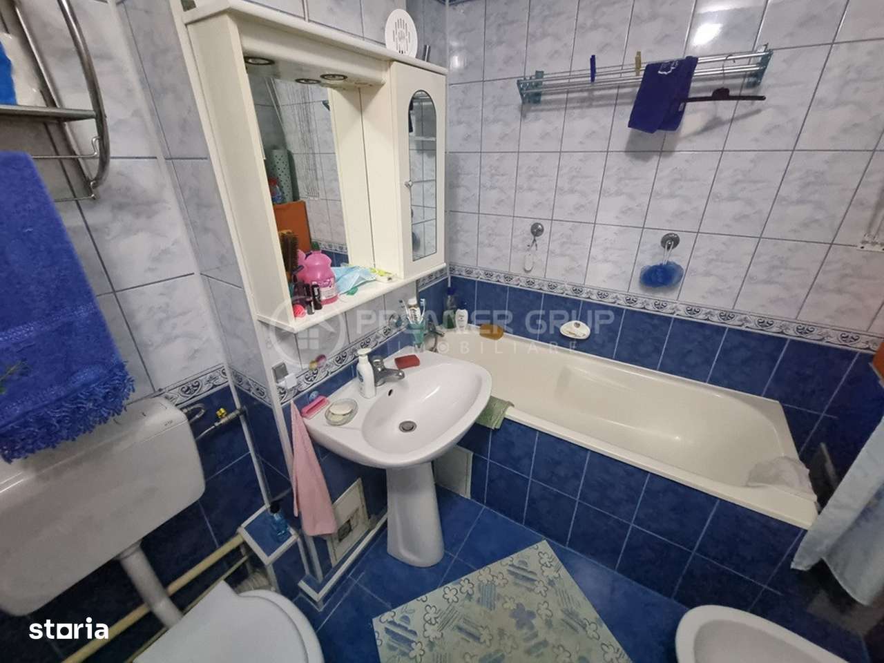 Etaj 2! Apartament 2 camere renovat 50mp, Galata, CT + AC-9