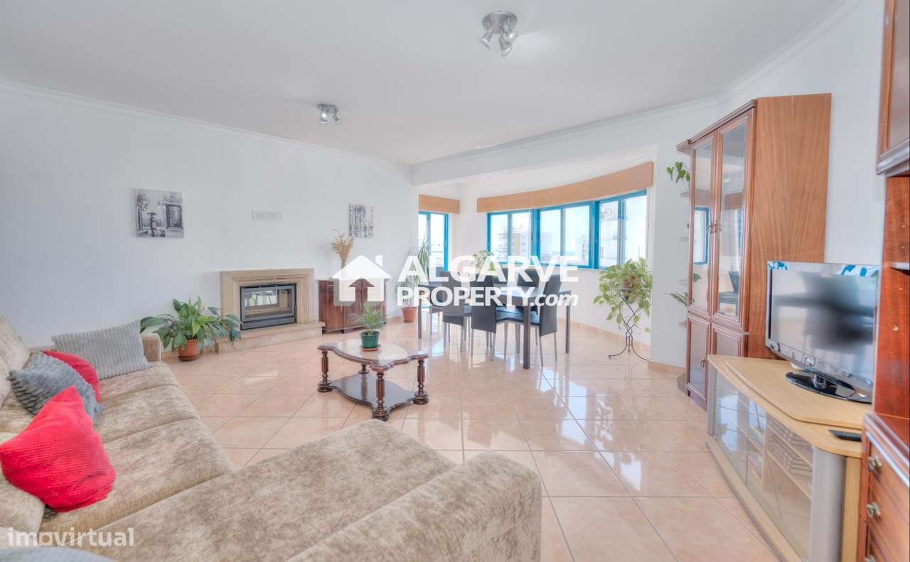 T2 ultimo andar com  vista mar a 200 metros da praia em Quarteira, Alg - Grande imagem: 5/28