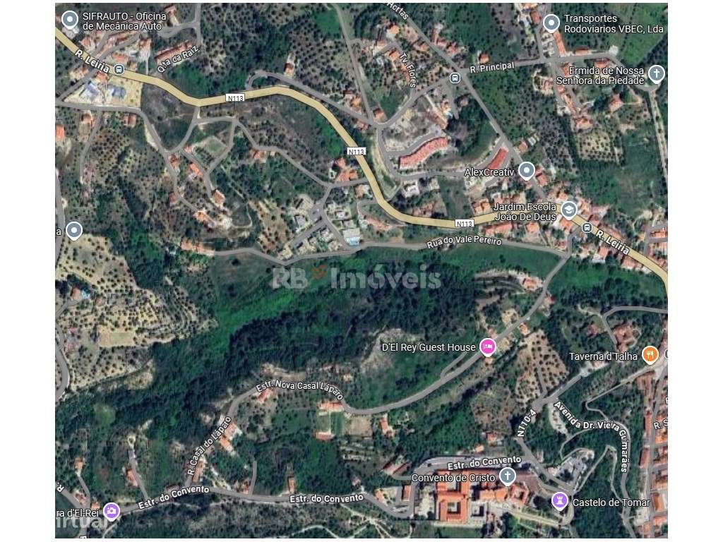 Terreno com Projeto com vista sobre a cidade de Tomar - Grande imagem: 3/16