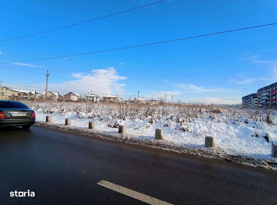 Teren de vanzare sau inchiriere Chiajna/ perfect pentru casa - Imagine principală: 2/5