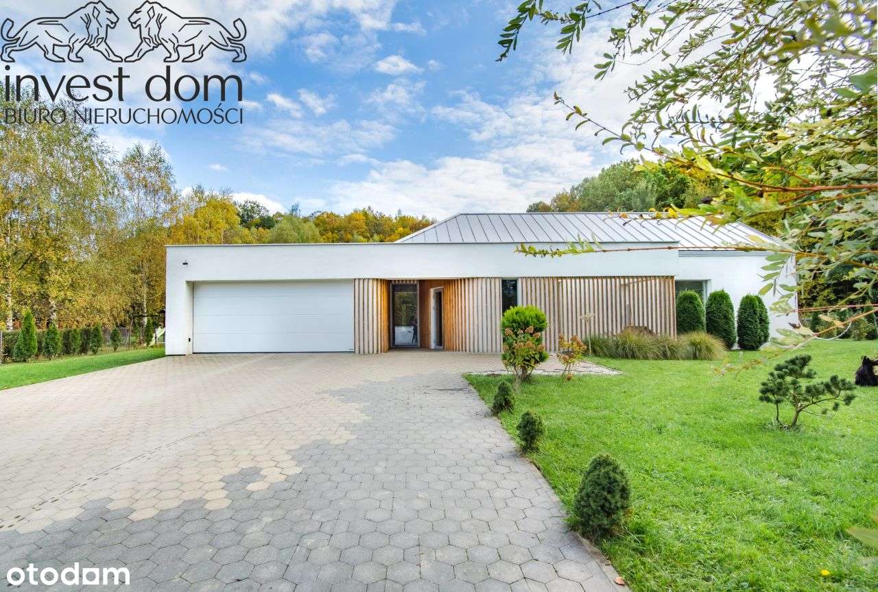 Śródziemnomorska Willa z Kolonialną Nutą | Spokój,-0