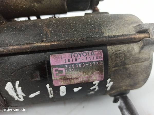 Motor De Arranque Toyota Starlet (_P9_) - 4