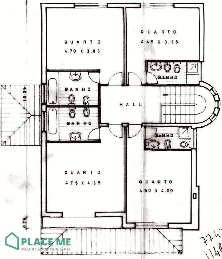 Moradia Individual com 865,40m2 em Palmeira, Braga-15