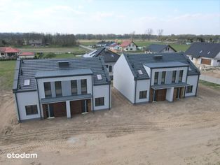 Nowe domy jednorodzinne typu bliźniak - dz.270m2