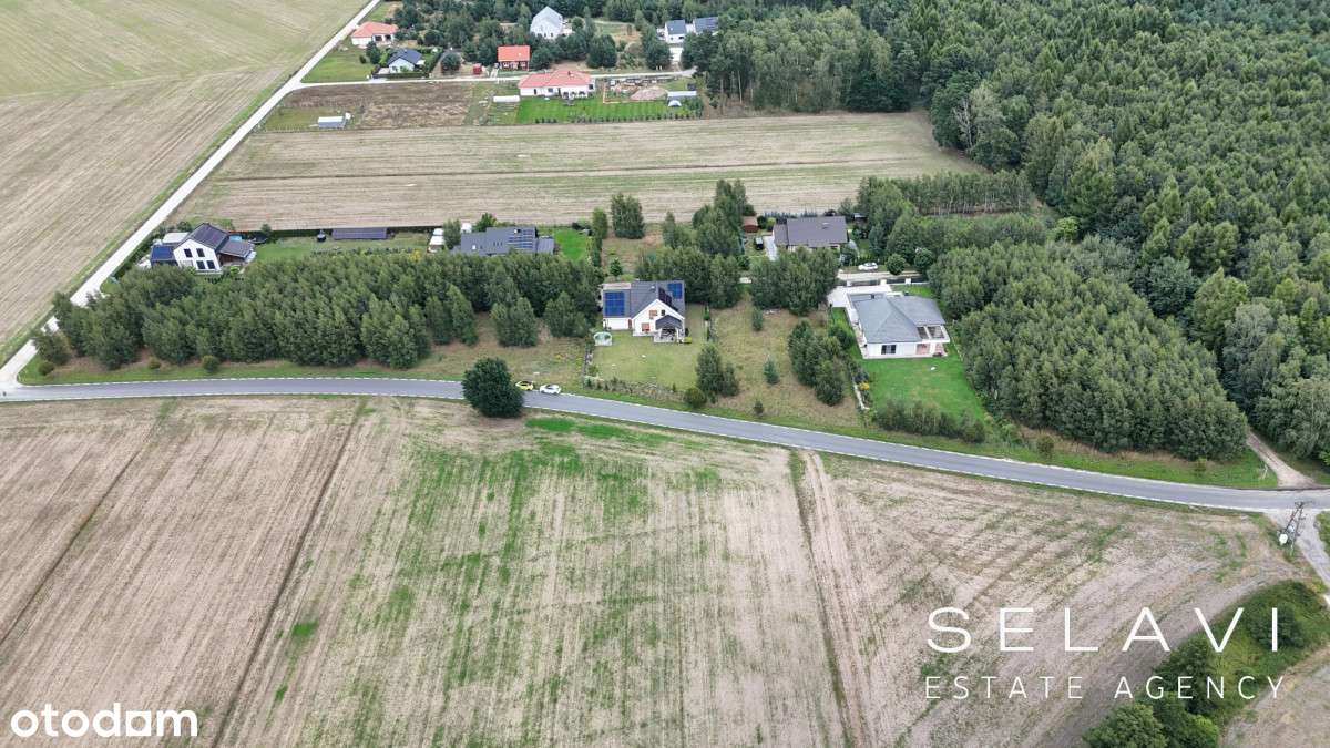 Działka budowlana 1112 m² w Radzewie obok Kórnika-6