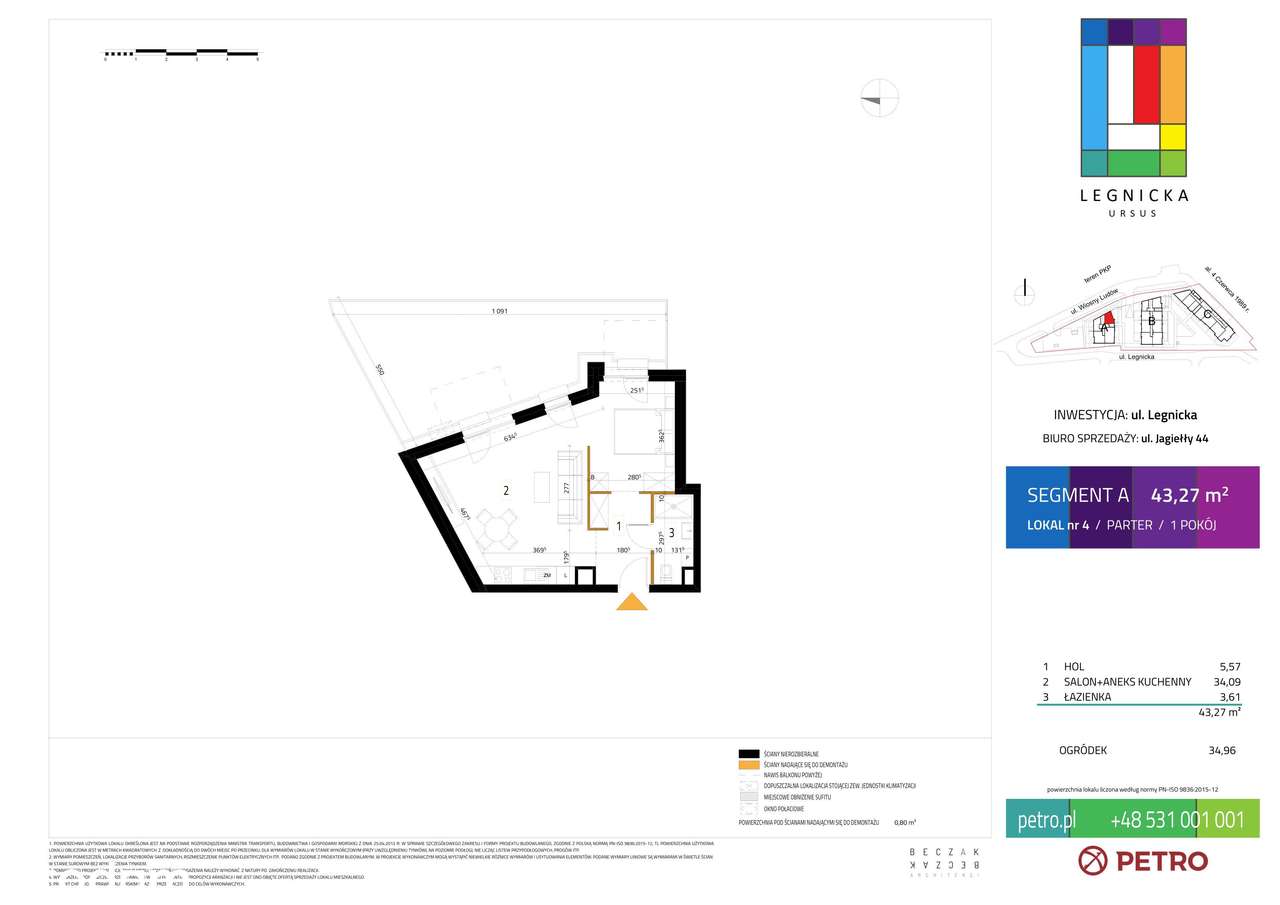 Legnicka Ursus | mieszkanie 1-pok. | A_M04 - Pełny obrazek: 2/10
