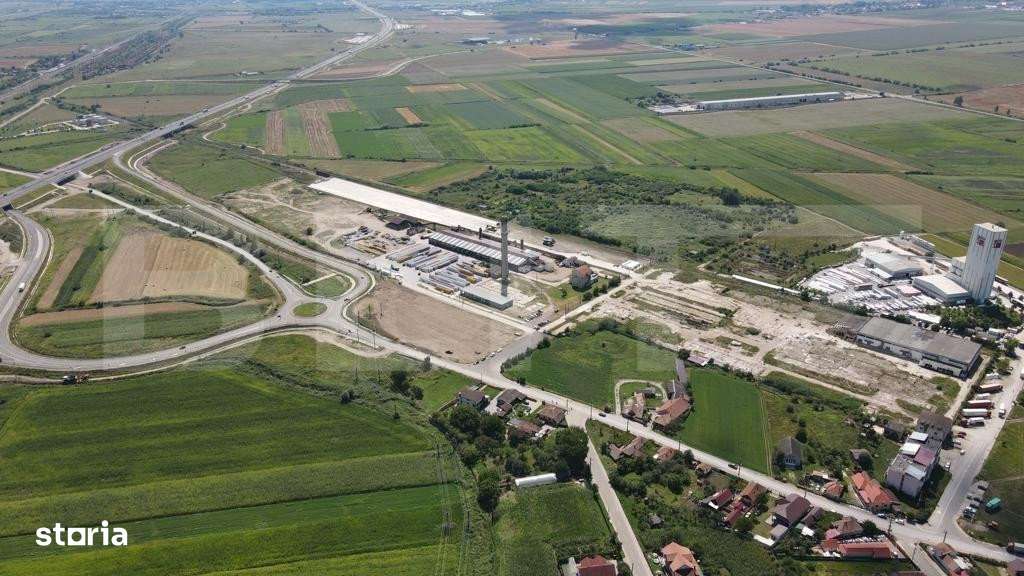 Teren intravilan, 10000 mp, zona industriala Teius - Blaj iesire de pe - Imagine principală: 5/7