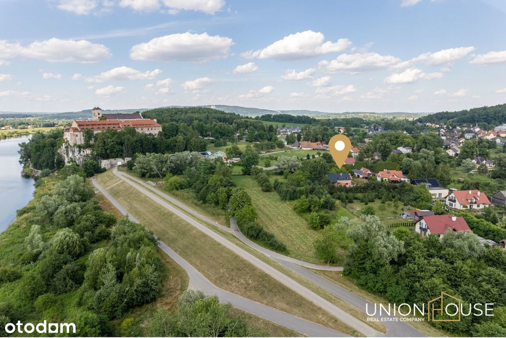 Dom w bezpośrednim sąsiedztwie klasztoru w Tyńcu