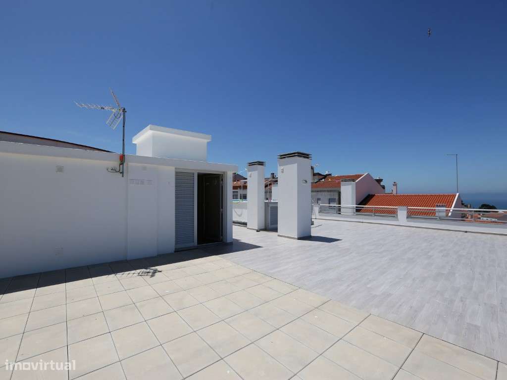 Fabuloso Apartamento T3 Novo com Vista de mar no Sítio Nazaré-26