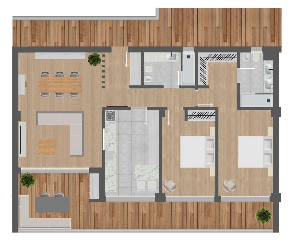 Venda apartamento T2 novo "SUR Jamor" – Queijas - Oeiras-30